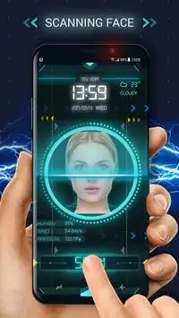 Face detection style lock screen for prank For PC 2