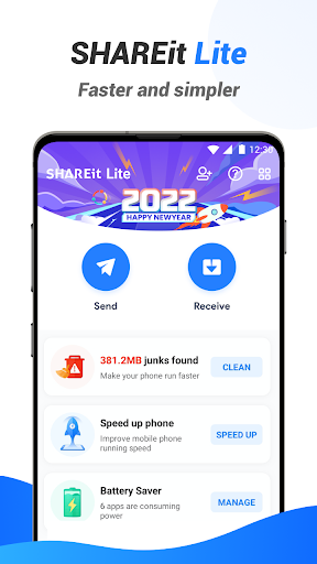 SHAREit Lite - Fast File Share screenshot 1