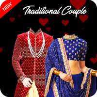 Couple Traditional Photo Suits on 9Apps