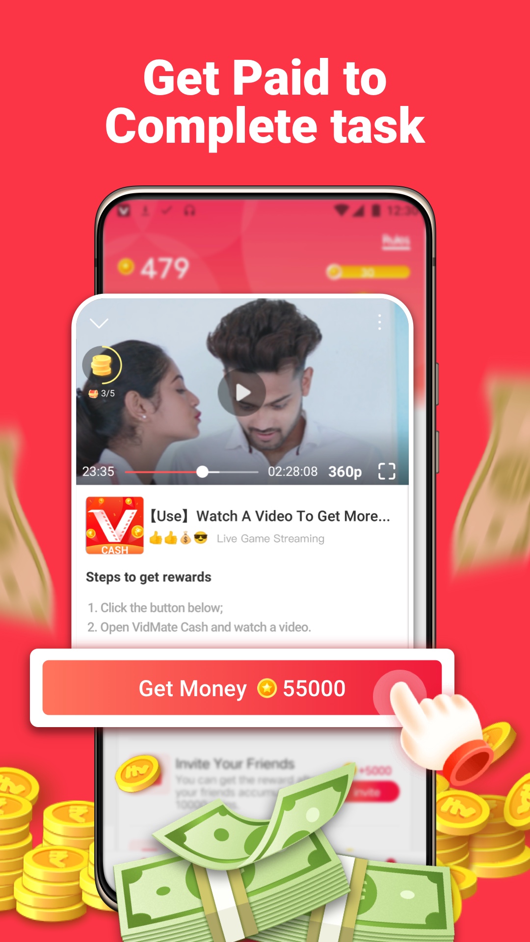 VidMate Cash -  Earn Real Money Everyday screenshot 3