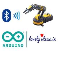 Lovely Robotic Arm ArduinoHC05 on 9Apps