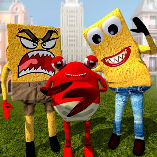 Sponge Family Nieghbor Game 2020