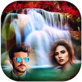 Waterfall Dual Photo Frames - Waterfall Frame on 9Apps