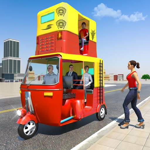 Indian Modern Rickshaw Drive: New Tuk Tuk Games