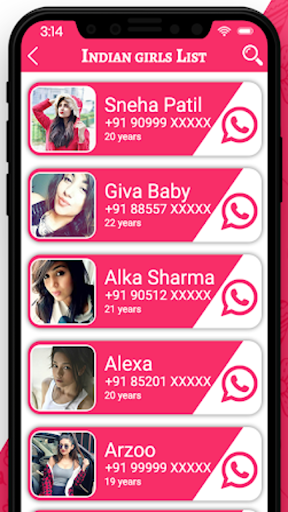 Girls Phone Numbers For Chat screenshot 3.
