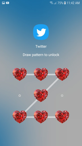 AppLock Love (app lock love pattern locker) स्क्रीनशॉट 3