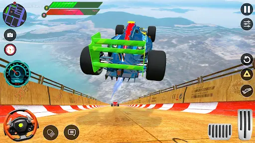 Impossible Monster Stunts Game  Android Gameplay FHD - Free Games Download  - Racing Games Download 