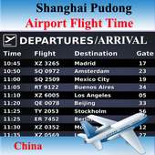 Shanghai Pudong Airport Flight on 9Apps