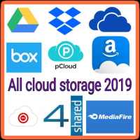 All cloud storage 2020