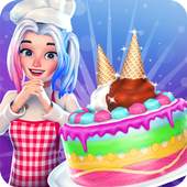 Unicorn Ice Cream Cake Maker : Sweet Dessert Shop