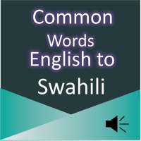 Common Word English to Swahili on 9Apps