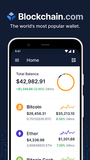 Blockchain.com Wallet - Buy Bitcoin, ETH, & Crypto screenshot 1