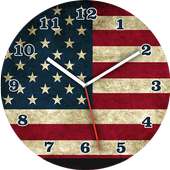 USA Flag Watch Face on 9Apps