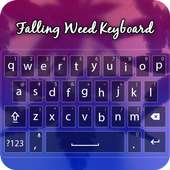 Falling Weed Keyboard on 9Apps