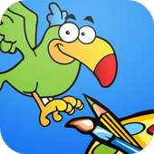 Bird Coloring Book for Kids on 9Apps