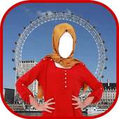 Hijab London Selfie