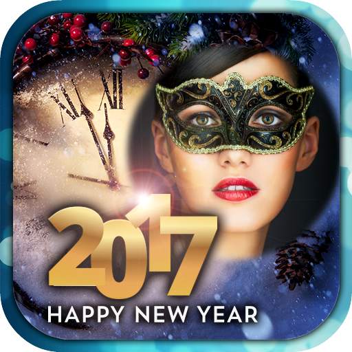 New Year 2017 Festive Frames