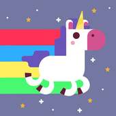 Happy Unicorn rainbow dash