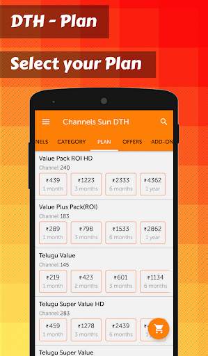 App for Sun Direct TV Channels List & Sun TV Guide screenshot 3