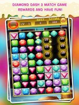 Dash Diamond 3 Match Game screenshot 3