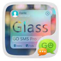 GO SMS Pro Z Glass Theme EX