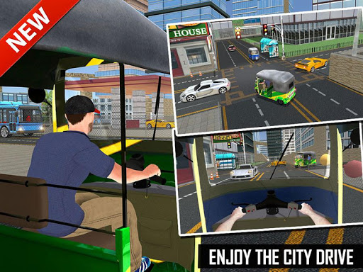 Offroad Tuk Tuk Auto Rickshaw: New Driving Games screenshot 16