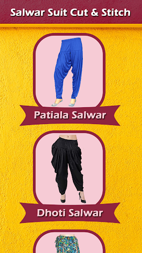 How to stitch a patiala salwar