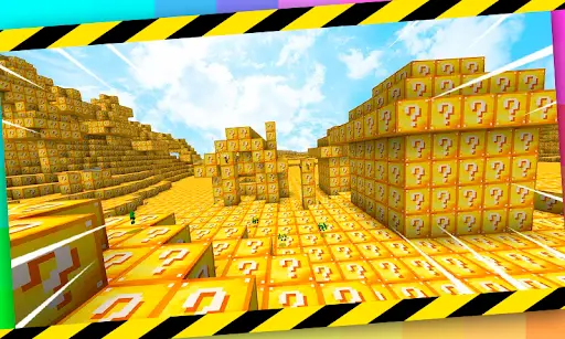 Lucky Block Mod Minecraft PE APK for Android Download