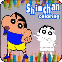 shinchan for coloring