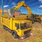 Heavy Excavator Crane Sim : City Construction 2019
