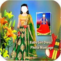 Baby Girl Dress Photo Suit : Photo Editor on 9Apps