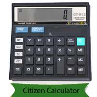 citizen calculator