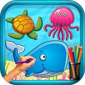Learn to Draw Cute Sea Animals on 9Apps