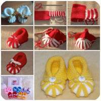 Crochet Baby Shoes HD ( Crochet Baby Booties )