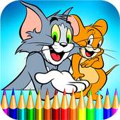 Tom and jerry coloring 2