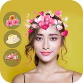 Heart & Flower Crown Photo Editor on 9Apps