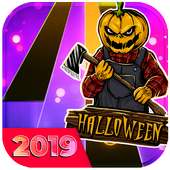 Halloween games  : Halloween Piano Tiles 2019