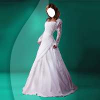 فستان زفاف صور المونتاج