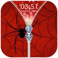 Spider Zipper Lock Screen on 9Apps