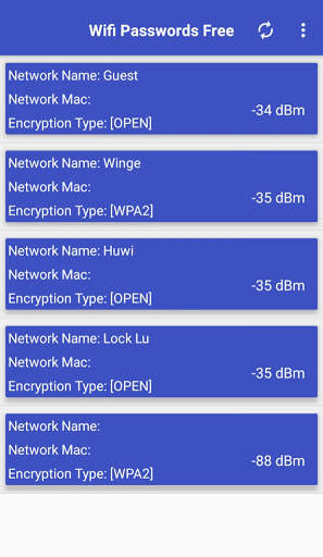 Wifi Passwords Free 2021 screenshot 1