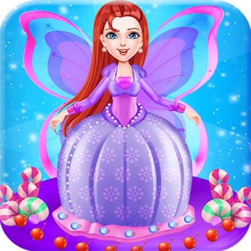 Fairy Princess Cake Cooking - Cake Maker Bakery