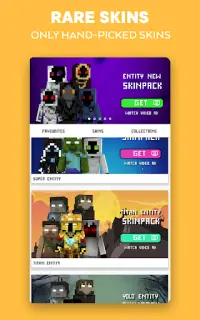 Entity 303 Herobrine Skins for Minecraft PE APK Download 2023 - Free - 9Apps