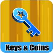 Keys & Coins For Subway Surfer