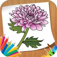How to Draw Flower - Learn Drawing on 9Apps