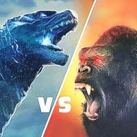 Monster Gorilla Attack-Godzilla Vs King Kong Games