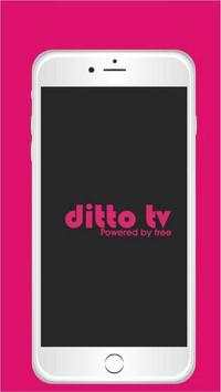Free ditto tv -  live tv channels list скриншот 1