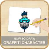 How To Draw Graffiti Characters on 9Apps