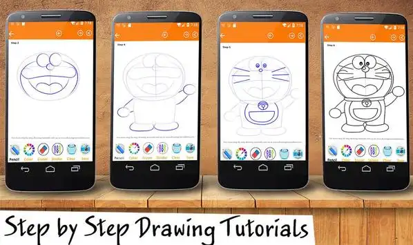 How To Draw Doraemon cartoon APK Download 2023 - Free - 9Apps
