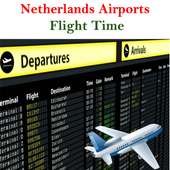 Netherlands Airports Flight Time on 9Apps