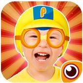 pororo hero mask photo editor : camera sticker